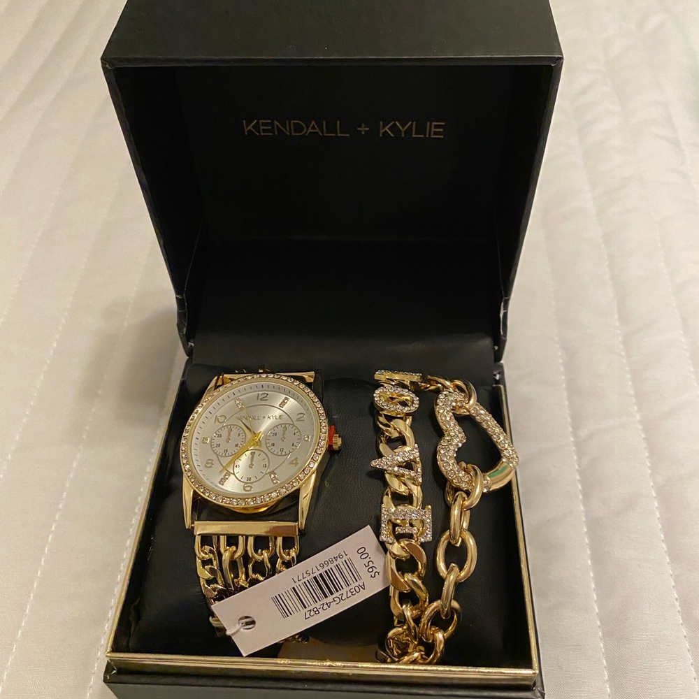 Kendall & Kyle watch and charm bracelets